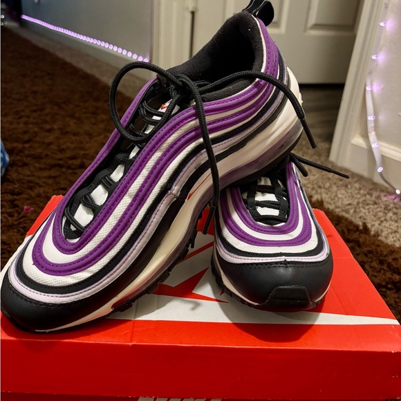 nike air max 97 black and purple